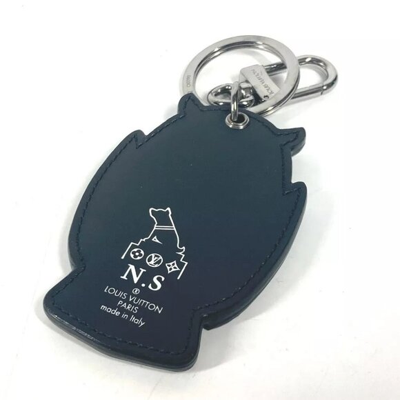 LOUIS VUITTON M69482 MonogramEclipse Portocleague Bag Charm Key Holder - Picture 3 of 12